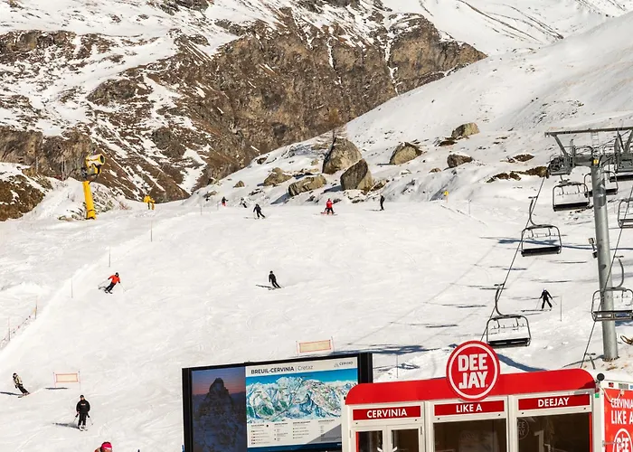 شقة Hellochalet Trackside House - Ski-in Ski-out On The Cretaz Slopes *